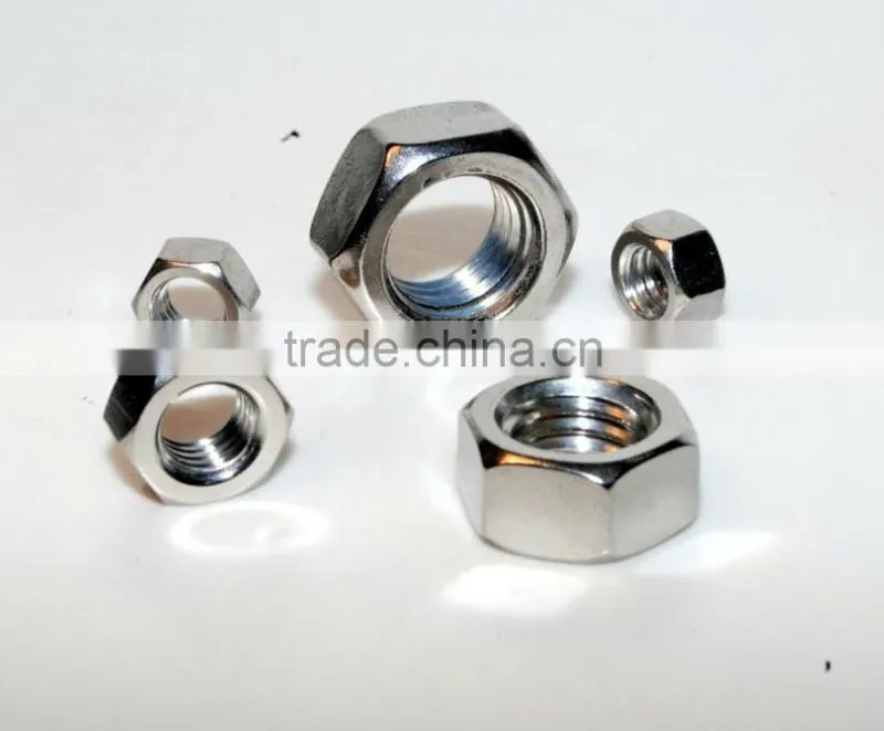 Chian handan fastener manufacturer zinc plated hex nut