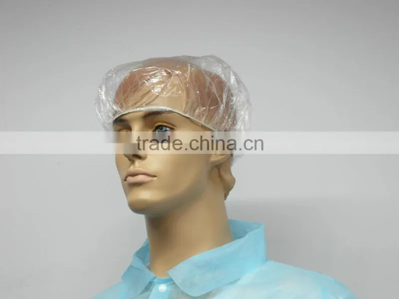 PE disposable shower cap