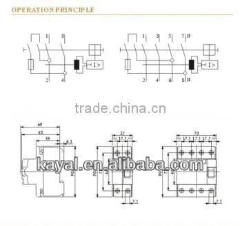 F360 Residual Current Circuit Breaker,4Pole F360 Rccb