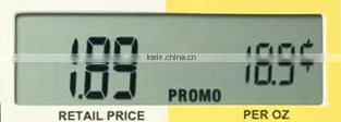 LCD Screen digital price display for supermarket,digital price tags