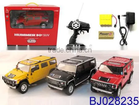 Best kids Christmas toy cool 1/24 scale 4ch remote control car model rc car kit