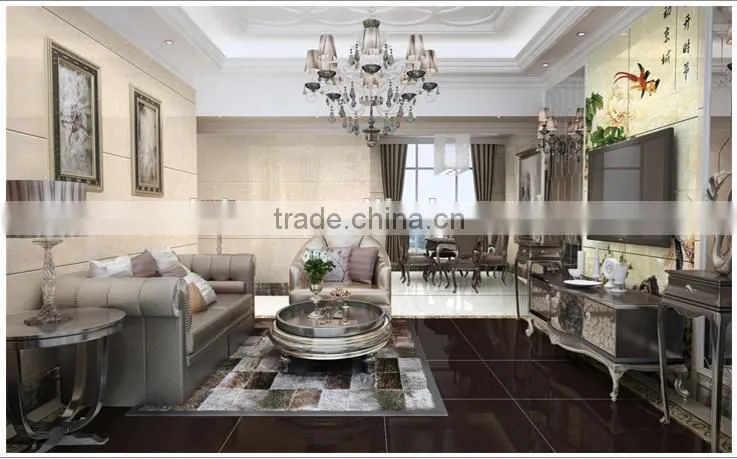 Pure Black Carrelage Porcelain Tile Price