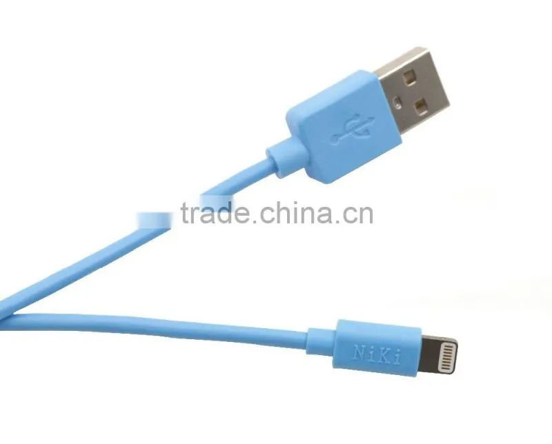 Portable usb charger cable wholesale round usb charger cable for Apple products