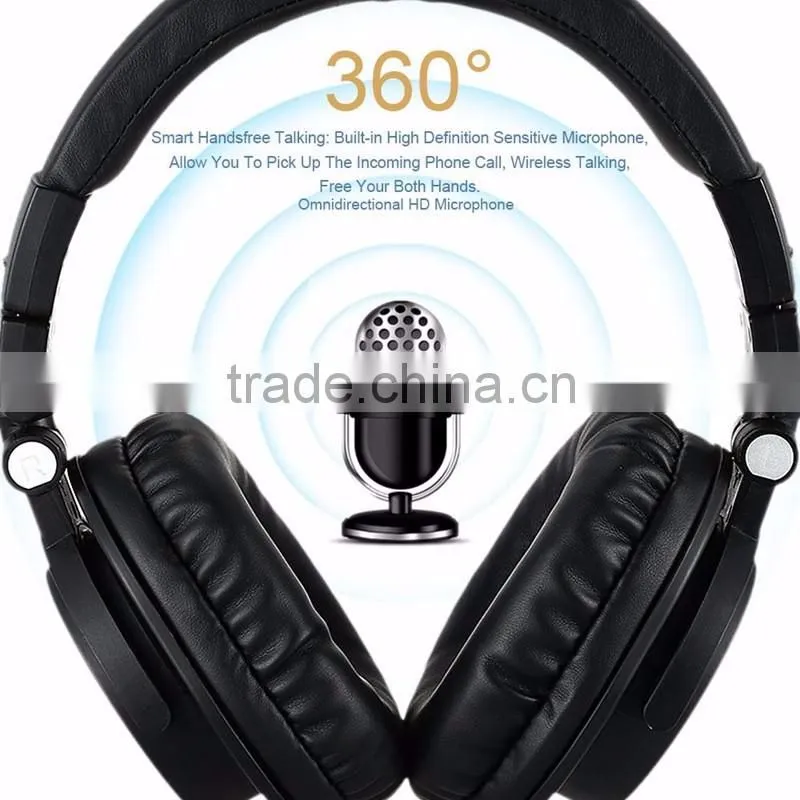 V8-3 Wireless Bluetooth Headphone Bluetooth 4.0 Foldable Super Bass Stereo Headset Cordless Headphones with Mic for Phone