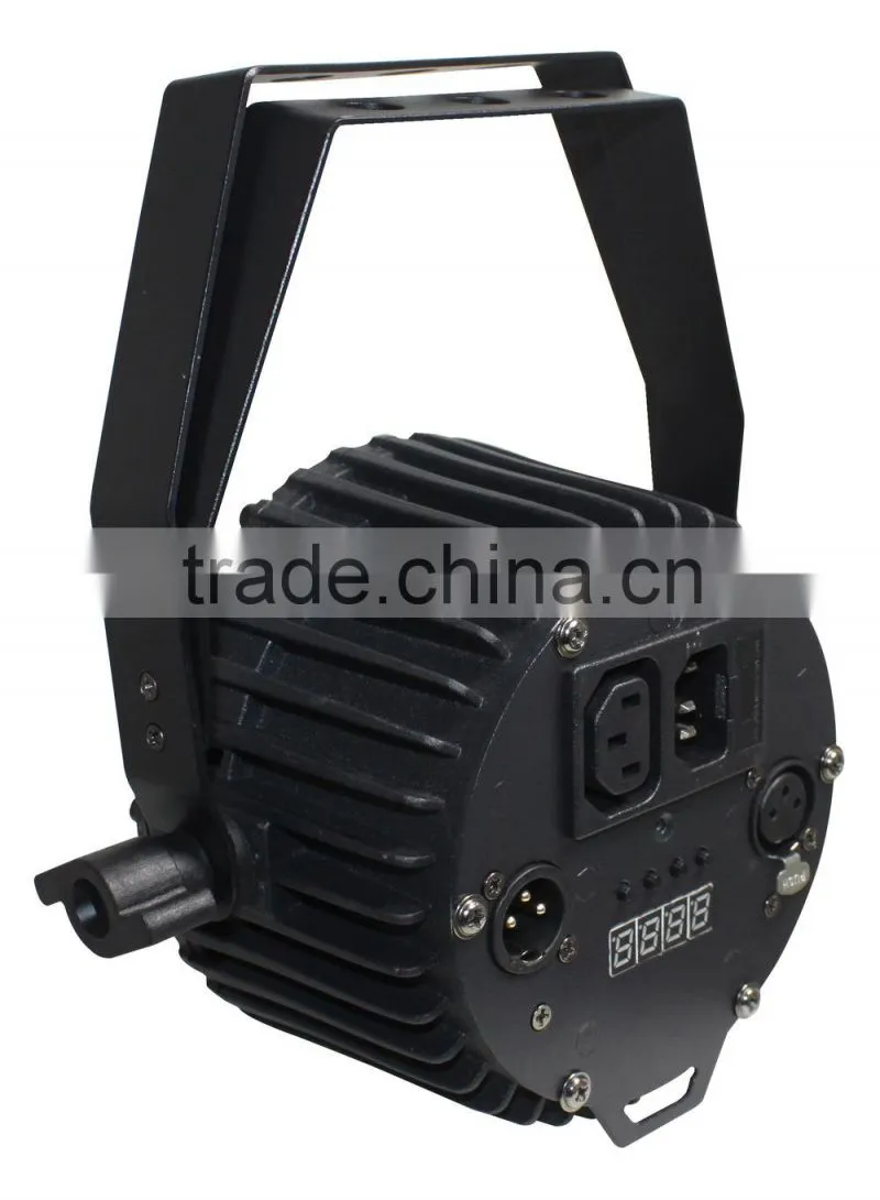 Waterproof led stage light 26W sound active par light 4*4-in-1 RGBW LED slim par can