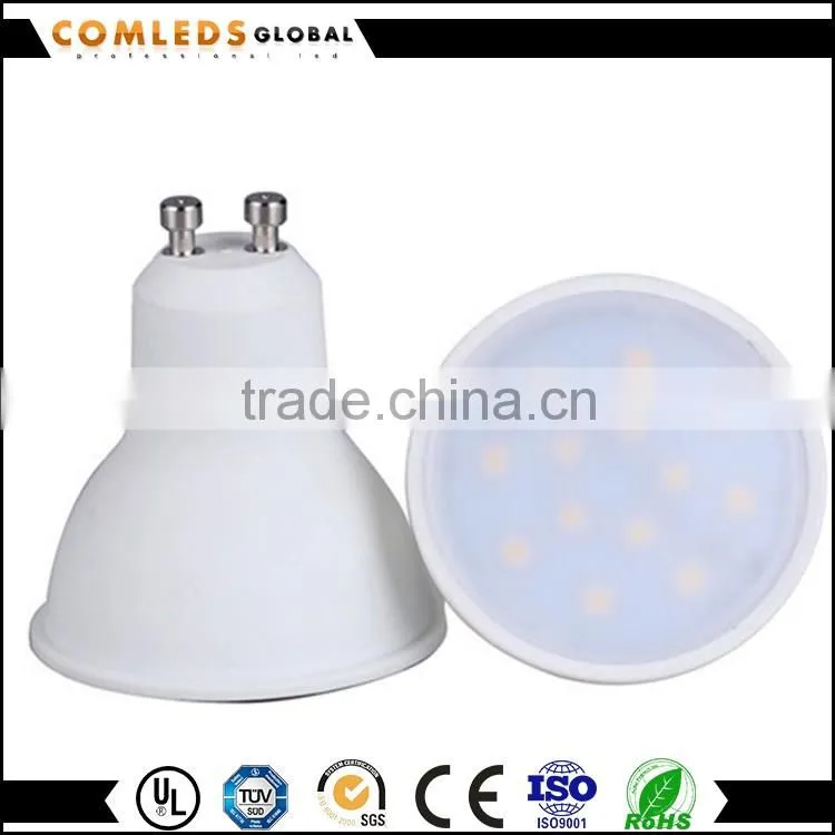 custom gu10 high 550 lumen raw material led light bulb