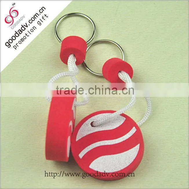 2015 New production christmas gift floating boat keychains
