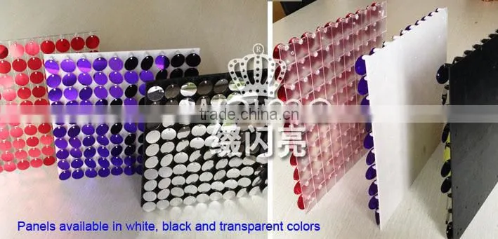 2016 New Patent Design Feature Shimmer Sign Wall Panel Exterior