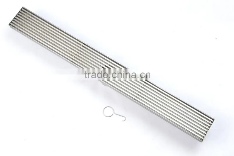 Stainless Steel Linear Shower Floor Drains Grates