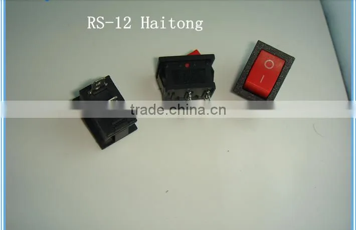 hot selling led light bar rocker switch RS-12 250v