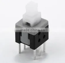china supplier 6 pin tact switch 5.8*5.8 on off push button switch