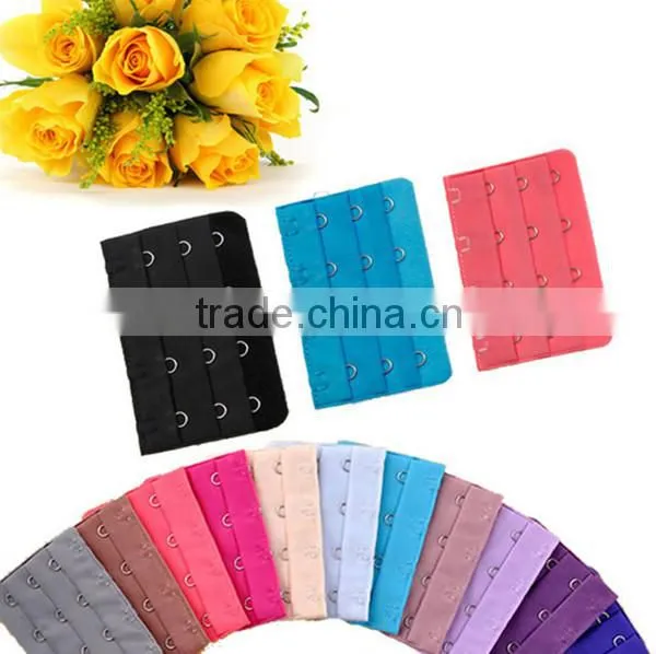 many colors of 3 rows 4 hooks bra extender,underwear accessories