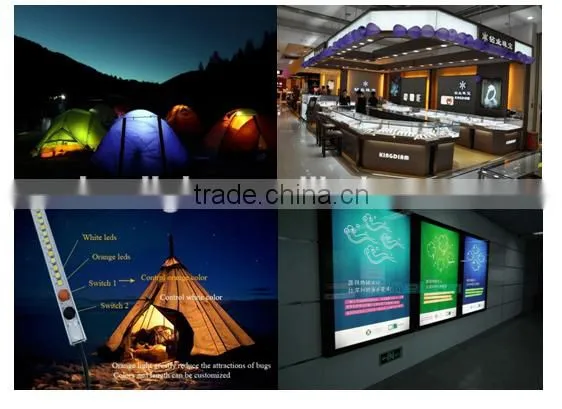 waterproof ip65 0.3M 0.5M 1M led strip bar with switch