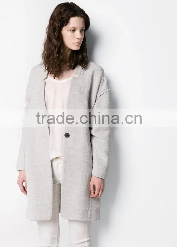 High quality coat wool blend nano winter women's coat