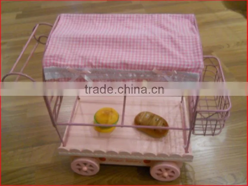 strawberry bakery wagon toy for children