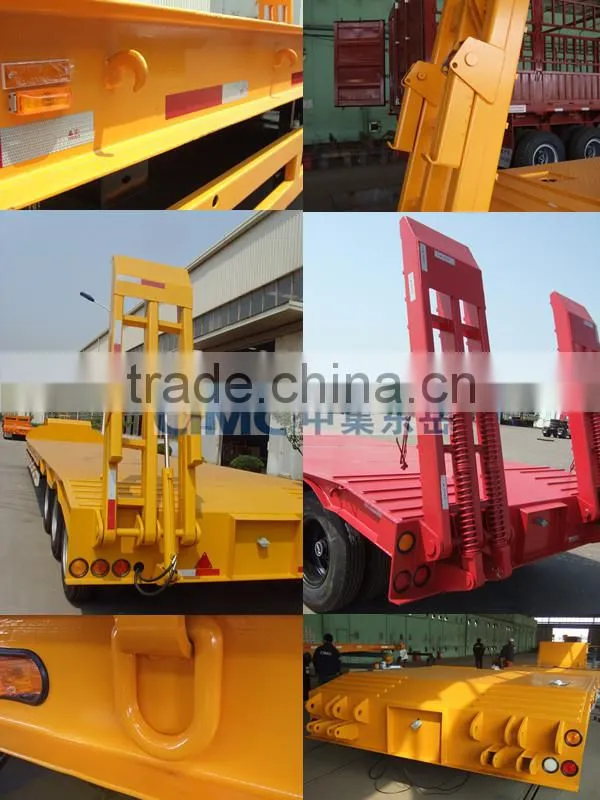 CIMC 60 ton Low Bed Truck Semi Trailer