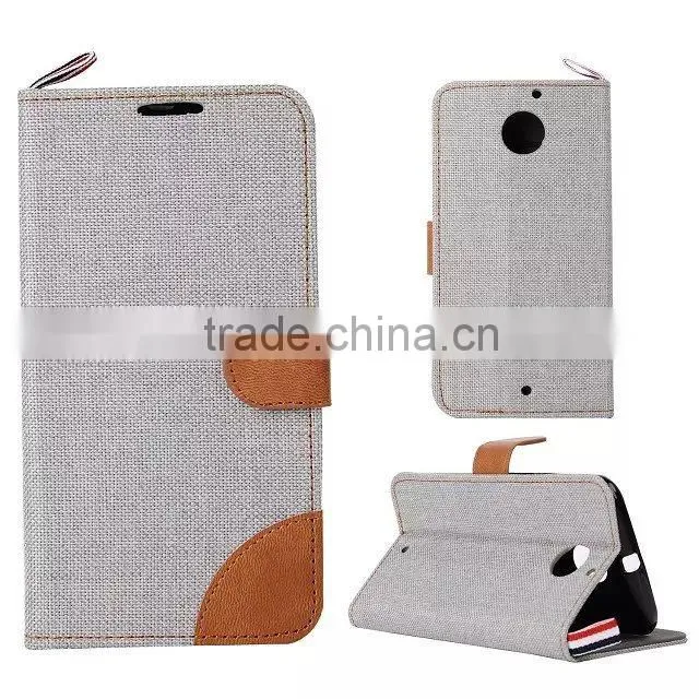 Retro Vintage PU Leather Flip Wallet Cover For Motorola Moto X+1 XT1085