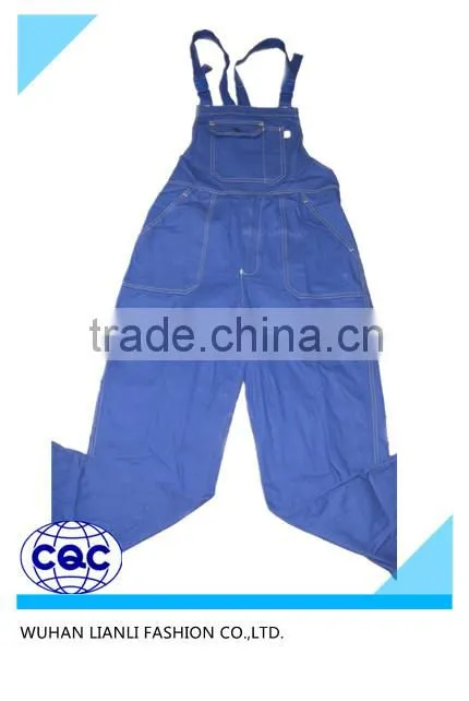 jeans top and bib pants seperate work suit