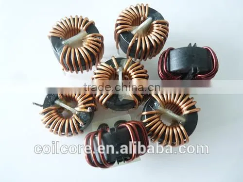 ferrite core/toroidal choke coil/fixed inductor/common mode choke