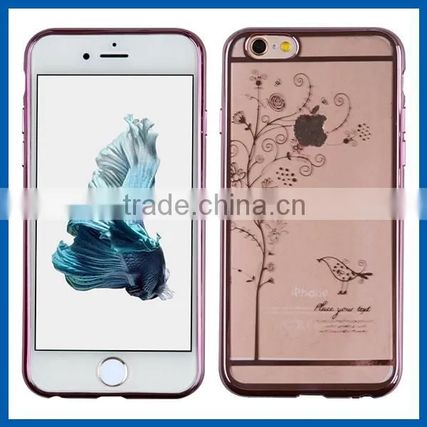 C&T Ultra Thin Plating Crystal Clear Soft TPU Cover Case for Lenovo Vibe K5 Plus