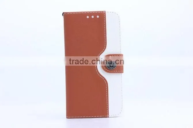 Folio leather stand wallet case for iphone 6S