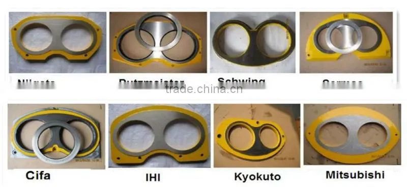 Schwing Concrete Pump Parts Wear Plate and Cutting Ring (DN200, DN230, DN250)