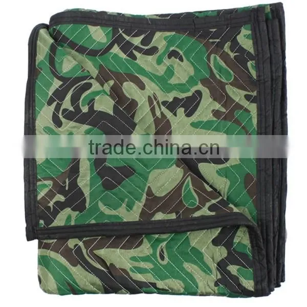 72"X80" Cotton Furniture Camo Moving Blankets for moving
