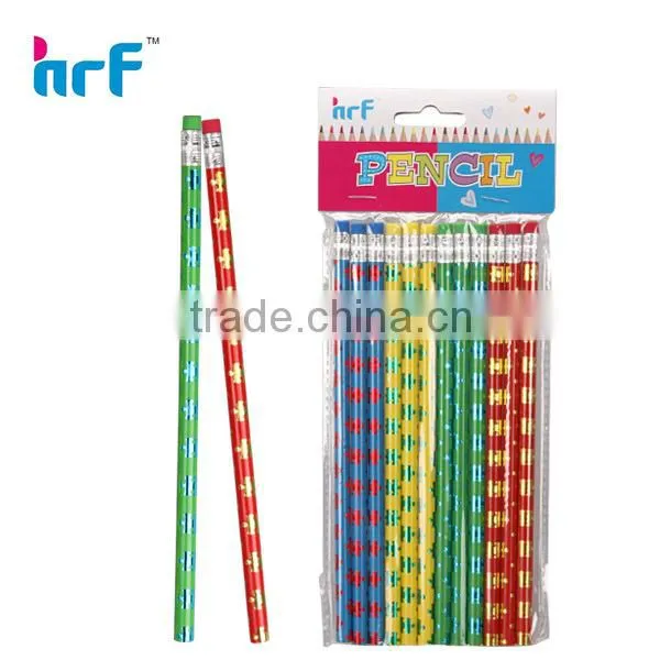 Color Pencil With Metallic Cover
