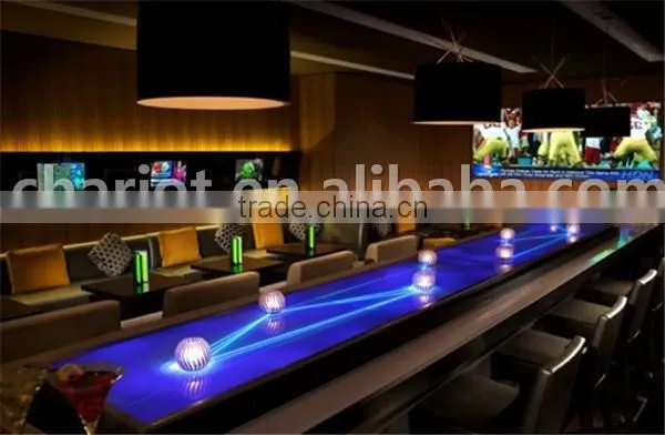 ChariotTech interactive projection display system, bar tables interactive, exciting to play and watch