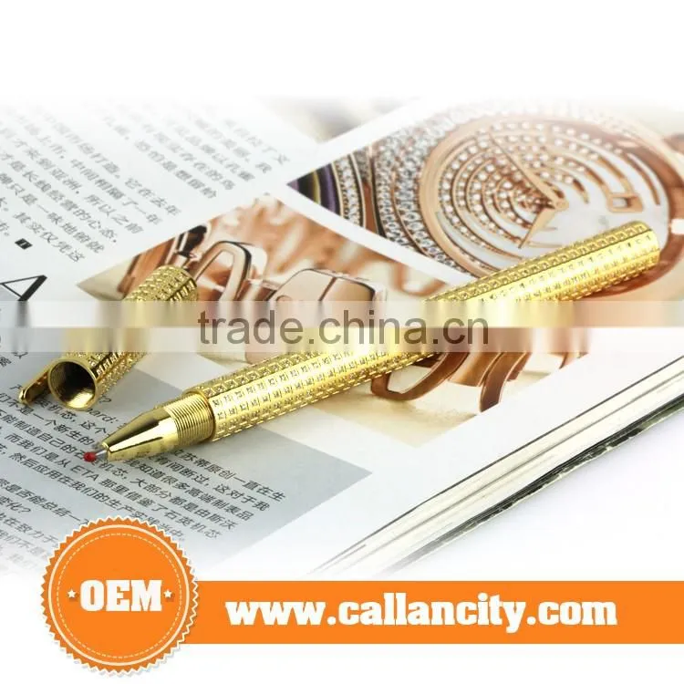 24kt gold personalized crystal pen & gold pens engraved