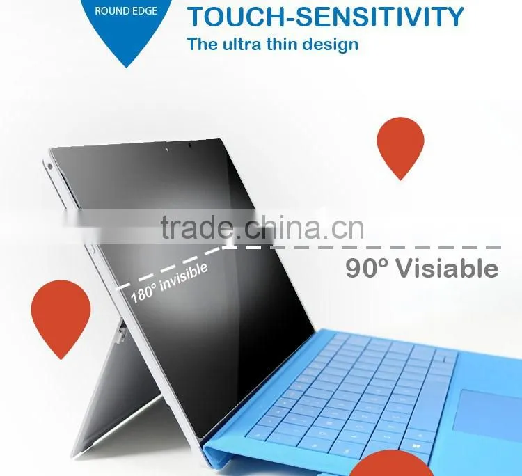 Perfect Fit Anti-spy Screen Protector for Computer Surface Pro 4