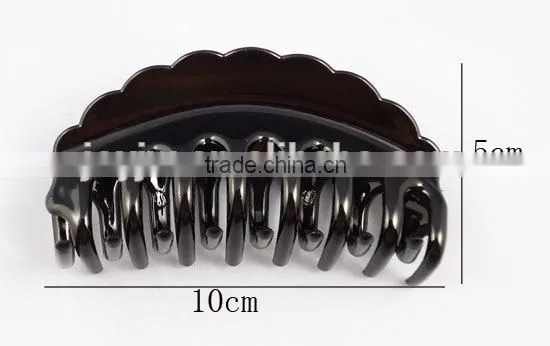 acrylic fancy hair barrettes