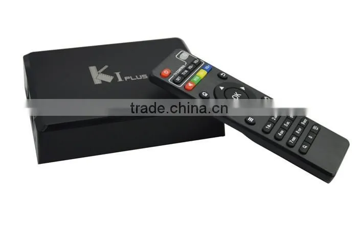 Amlogic S905 K1 Plus Android5.1 1GB Ram 8GB Flash KODI Fully Loaded Built-in Wifi K1 Plus Smart TV Box