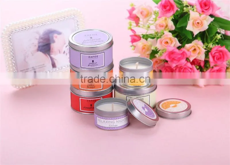 Candle Set Luxury Box With Printed Logo and Label