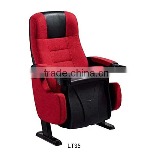 Best price funiture fabric Cheap folding chairs Modern cinema seat for sale LT35