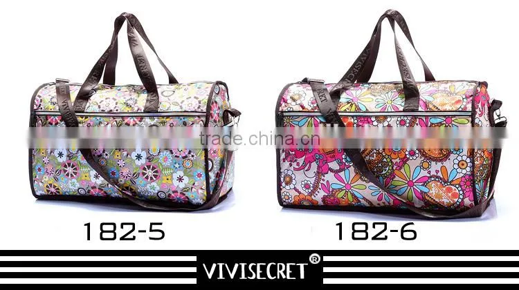 vivisecre New travel product nylon cartoon luggage travel bag online