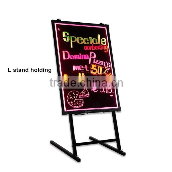 2015 Hot Selling led board for advertising led illuminated writing board