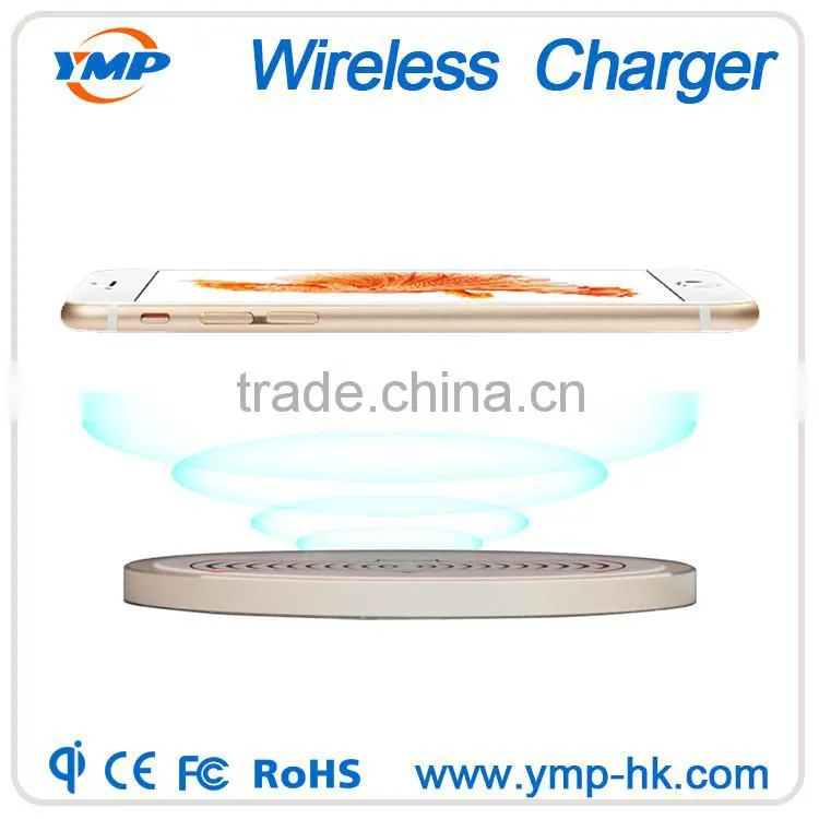 Wireless charging for cell phones with QI wireless charging standard