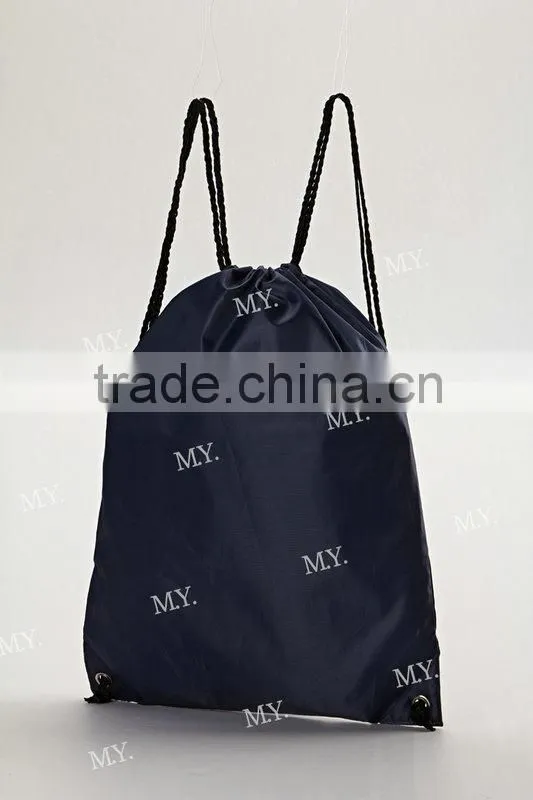 Promotional Durable Custom Polyester Drawstring Bag