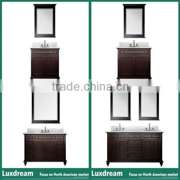 Traditional 24" floor bathroom vanity for North America market