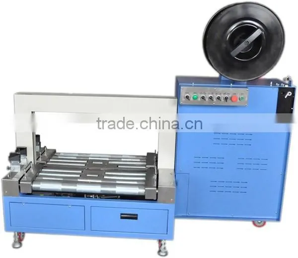 Corrugated industry DB-0860CLS2R automatic strapping machine with top compression