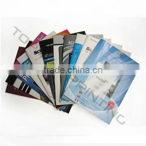 Thick paper color card with Hang Hole
