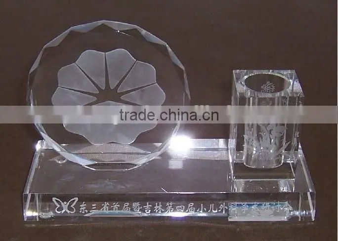 Crystal Office Set For Office Supplies