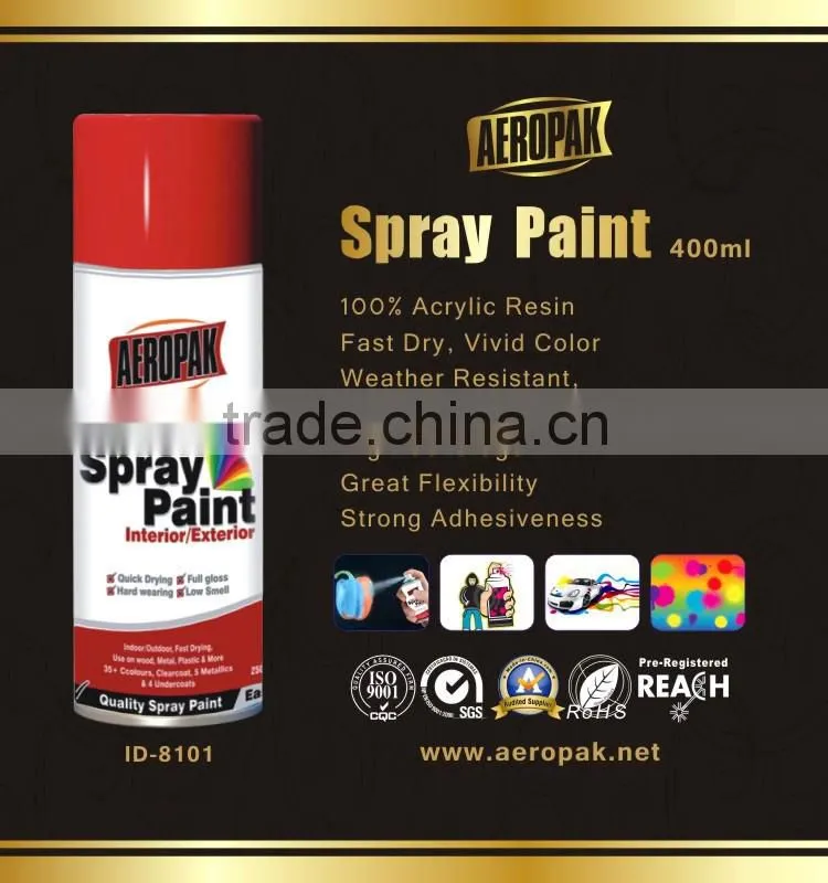 Aeropak Metallic Spray Paint Gold