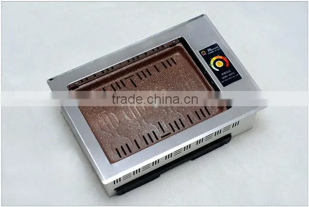 commercial electric grill with staninless steel 304, ceramic bbq grill accessories, big industrial bbq grill, with CE,UL