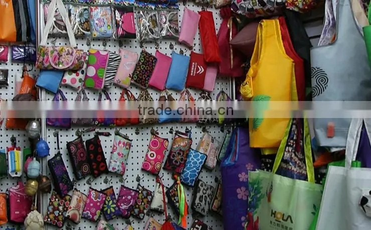 eco-friendly recycled folding shopping grocery bag for supermarket