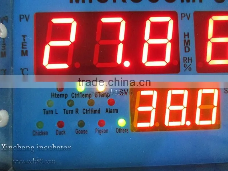 newly design XCH-1056 full automatic egg incubator for sale