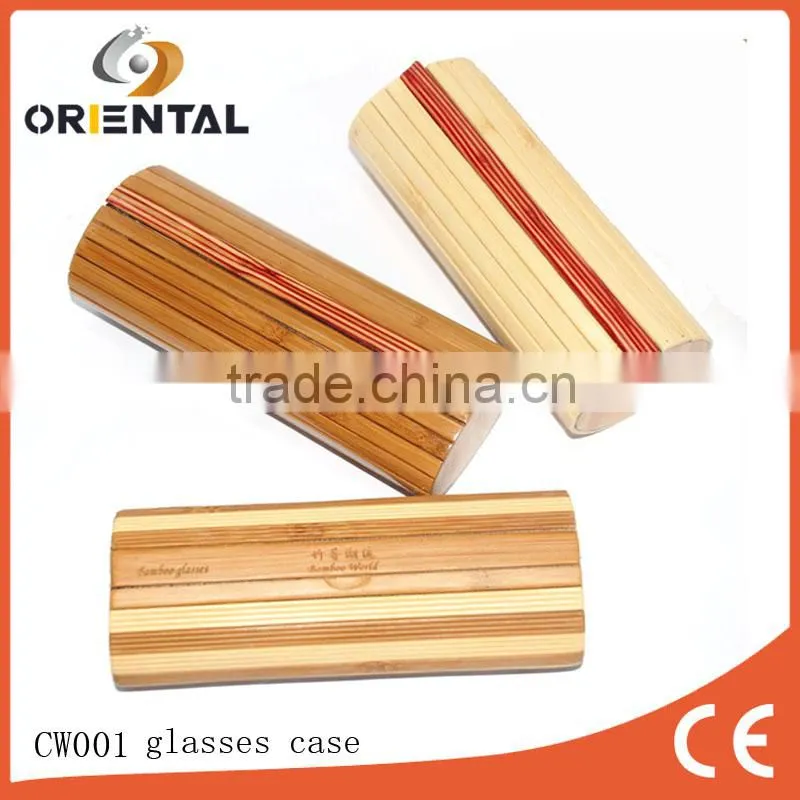 fashion wooden bamboo glasses case