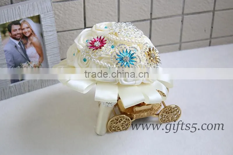 Graceful Wedding Brooch Bouquet Beaded Bouquet Bridal Bouquet
