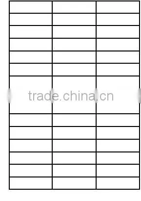Self Adhesive White Address Label 51x15mm